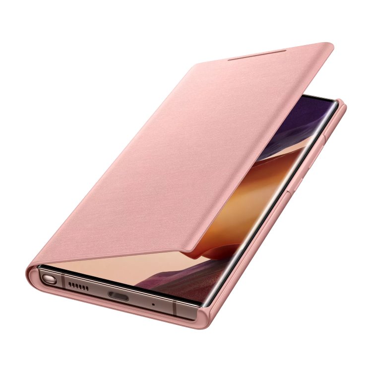 Puzdro Samsung LED View Cover pre Galaxy Note 20 Ultra 5G - N986B, copper brown (EF-NN985PSE) Puzdro Samsung LED View Cover pre Galaxy Note 20 Ultra 5G - N986B, copper brown (EF-NN985PSE)