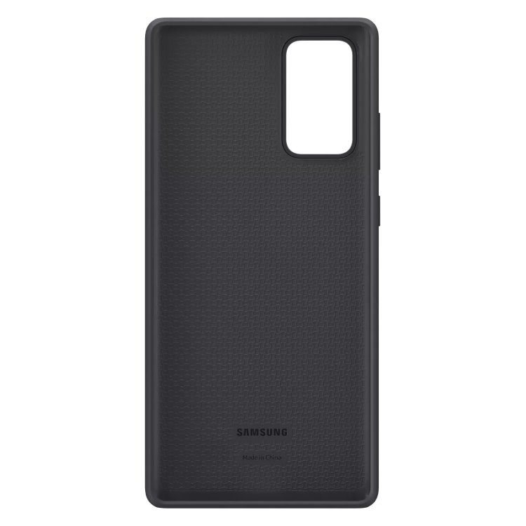 Puzdro Silicone Cover pre Galaxy Note 20, black Puzdro Silicone Cover pre Galaxy Note 20, black