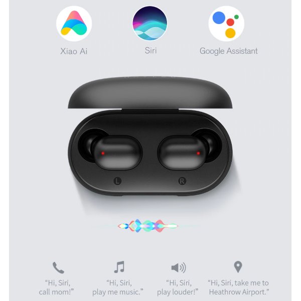 Xiaomi Haylou GT1xr TWS, black Xiaomi Haylou GT1xr TWS, black