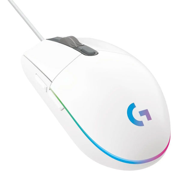 Herná myš Logitech G203 Lightsync, biela Herná myš Logitech G203 Lightsync, biela
