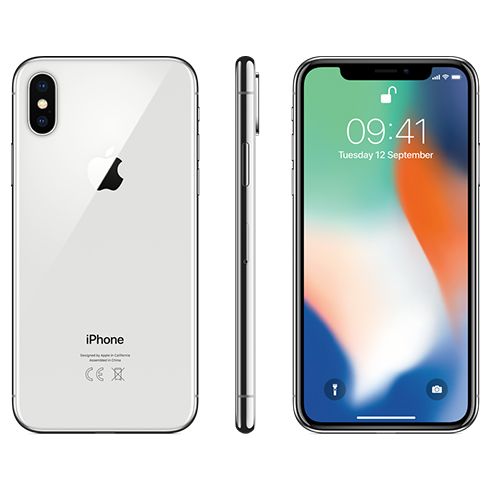iPhone X 64 GB strieborná *Trieda B*
