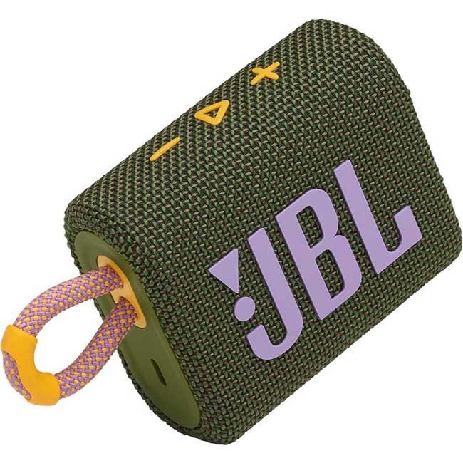 JBL GO 3, zelený