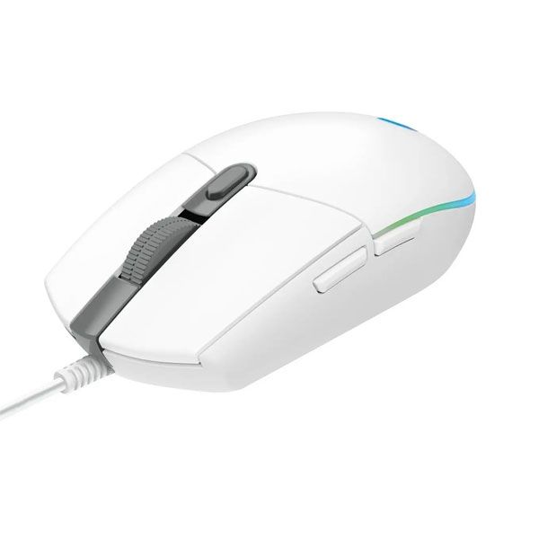 Logitech G203 LIGHTSYNC - herná myš - biela