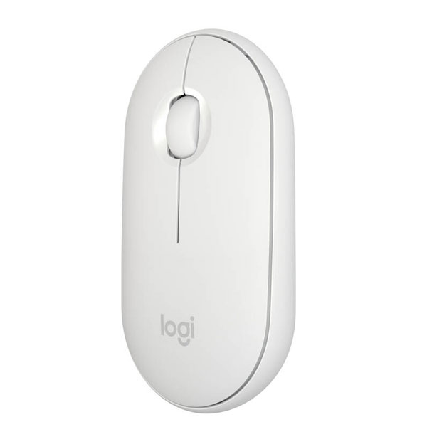 Myš Logitech M350 Pebble Wireless Mouse, biela