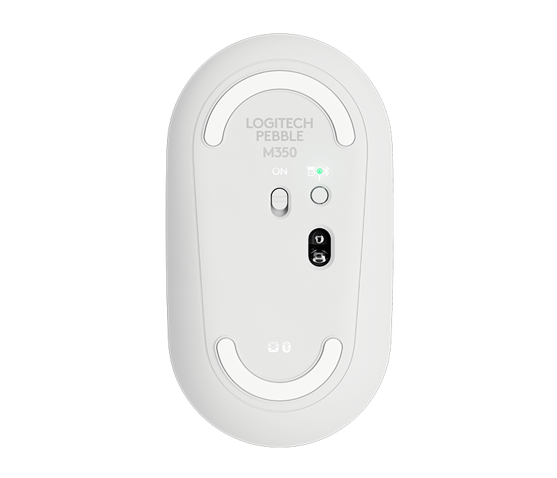 Myš Logitech M350 Pebble Wireless Mouse, biela Myš Logitech M350 Pebble Wireless Mouse, biela