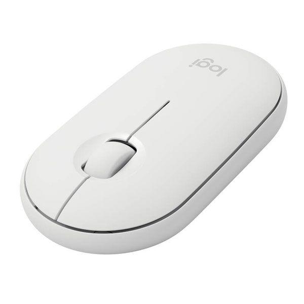 Myš Logitech M350 Pebble Wireless Mouse, biela