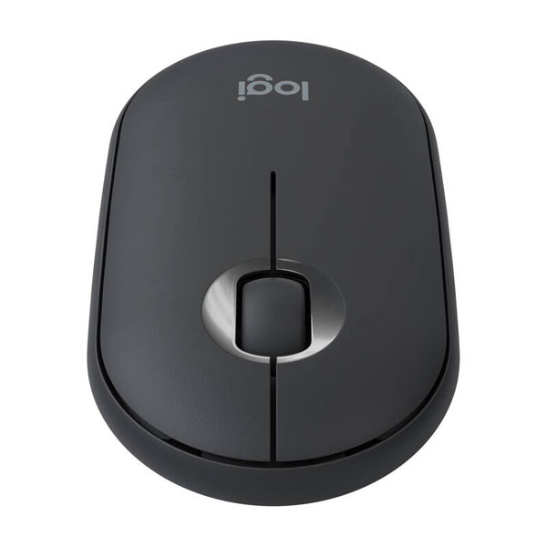 Myš Logitech M350 Pebble Wireless Mouse, sivá