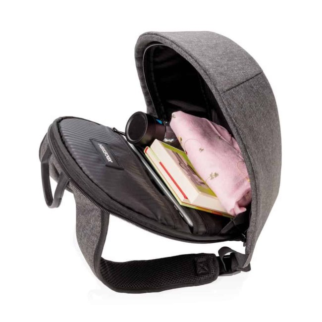 Nedobytný batoh XD Design Elle Protective, čierny Nedobytný batoh XD Design Elle Protective, čierny