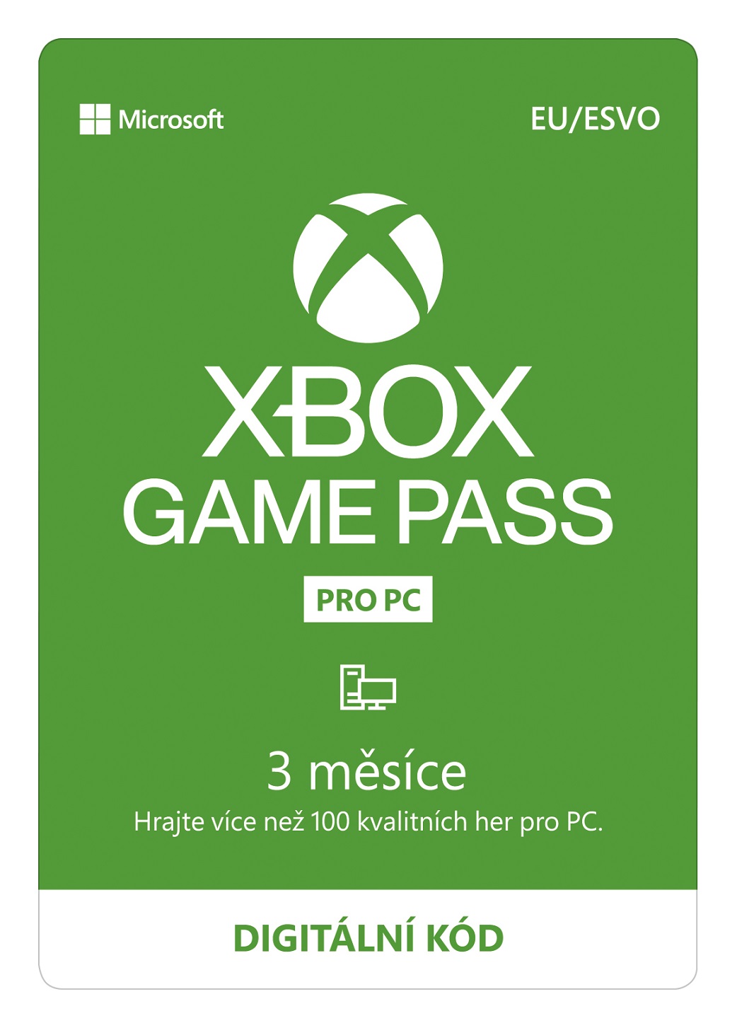 PC Game Pass 3 mesačné predplatné