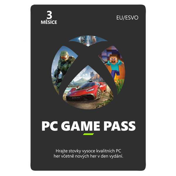 PC Game Pass 3 mesačné predplatné