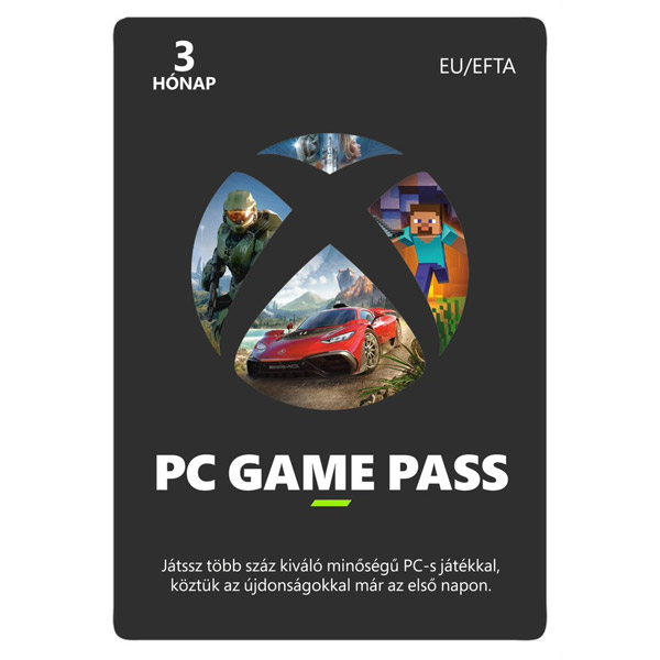 PC Game Pass 3 mesačné predplatné