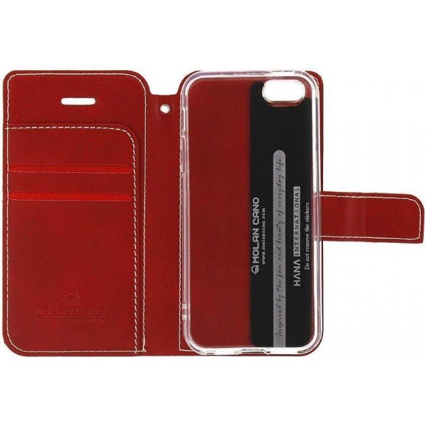 Puzdro Molan Cano Issue Book pre Xiaomi Redmi 9A, Red Puzdro Molan Cano Issue Book pre Xiaomi Redmi 9A, Red