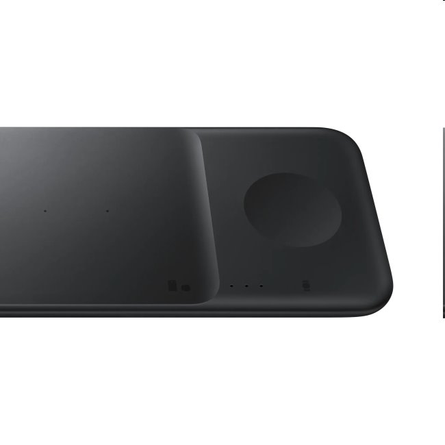 Bezdrôtová nabíjačka Samsung Trio s adaptérom a káblom, čierna Bezdrôtová nabíjačka Samsung Trio s adaptérom a káblom, čierna