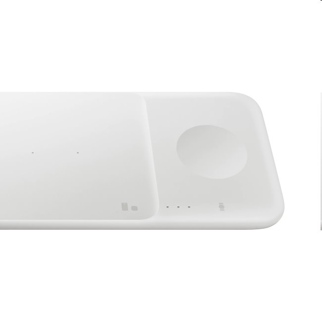 Bezdrôtová nabíjačka Samsung Trio s adaptérom a káblom, biela Bezdrôtová nabíjačka Samsung Trio s adaptérom a káblom, biela