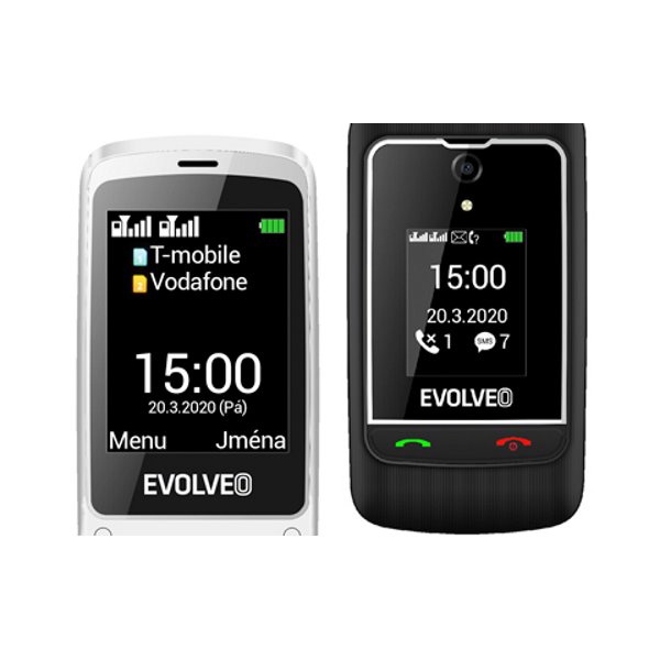 Evolveo EasyPhone FG, black + nabíjací stojan - SK distribúcia Evolveo EasyPhone FG, black + nabíjací stojan - SK distribúcia