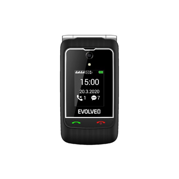 Evolveo EasyPhone FG, black + nabíjací stojan - SK distribúcia Evolveo EasyPhone FG, black + nabíjací stojan - SK distribúcia