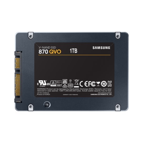 Samsung SSD 870 QVO, 1TB, SATA III 2.5"