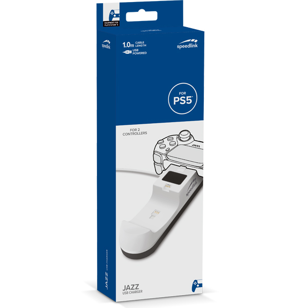 Speedlink Jazz USB Charger for PS5, white