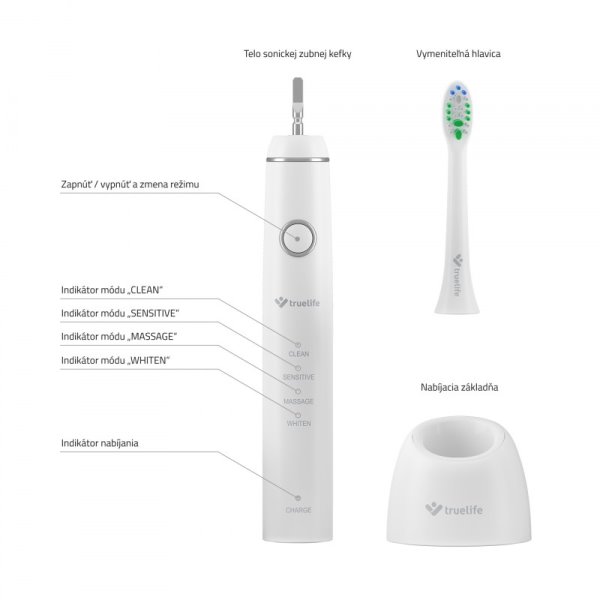 TrueLife SonicBrush Compact Duo sonické zubné kefky TrueLife SonicBrush Compact Duo sonické zubné kefky