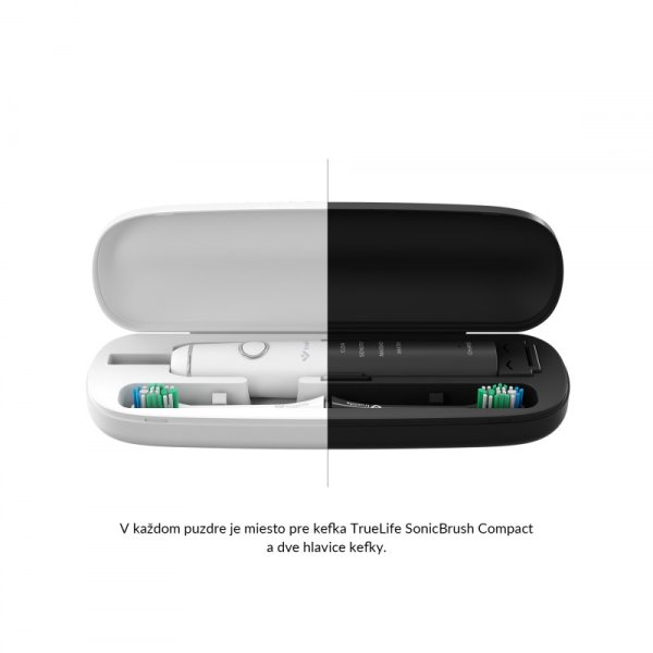 TrueLife SonicBrush Compact Duo sonické zubné kefky TrueLife SonicBrush Compact Duo sonické zubné kefky