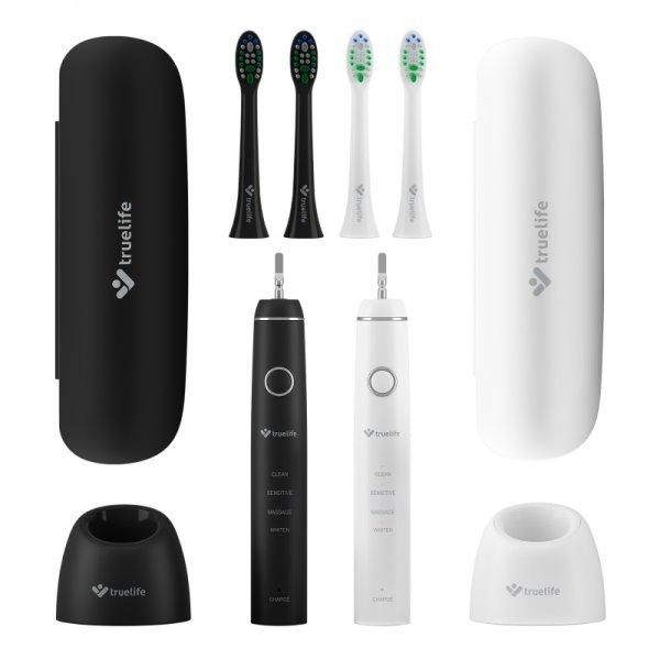 TrueLife SonicBrush Compact Duo sonické zubné kefky TrueLife SonicBrush Compact Duo sonické zubné kefky