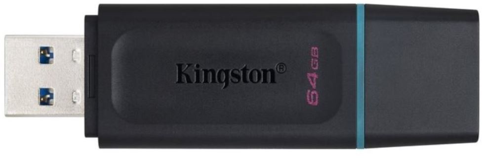 USB kľúč Kingston DataTraveler Exodia, 64 GB, USB 3.2, modrý