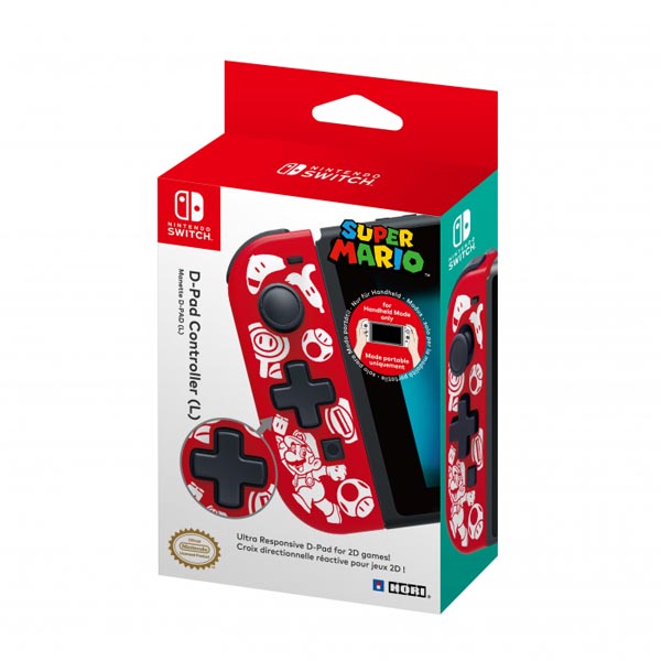 HORI D-pad Controller (L) (Super Mario Edition) HORI D-pad Controller (L) (Super Mario Edition)