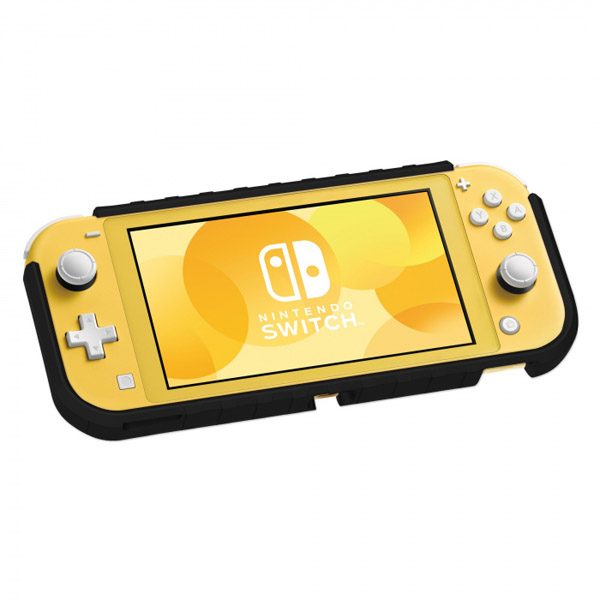 HORI Pikachu Hybrid System Armor for Nintendo Switch Lite, black gold