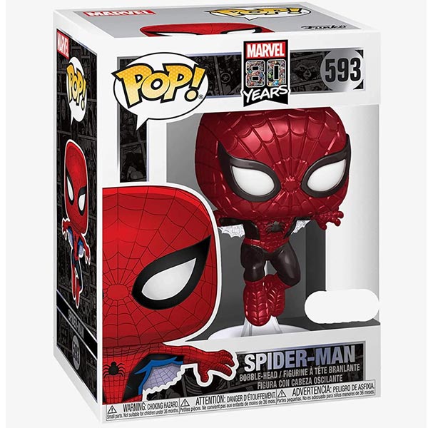POP! First Appearance Spidar Man (Marvel 80 Years)