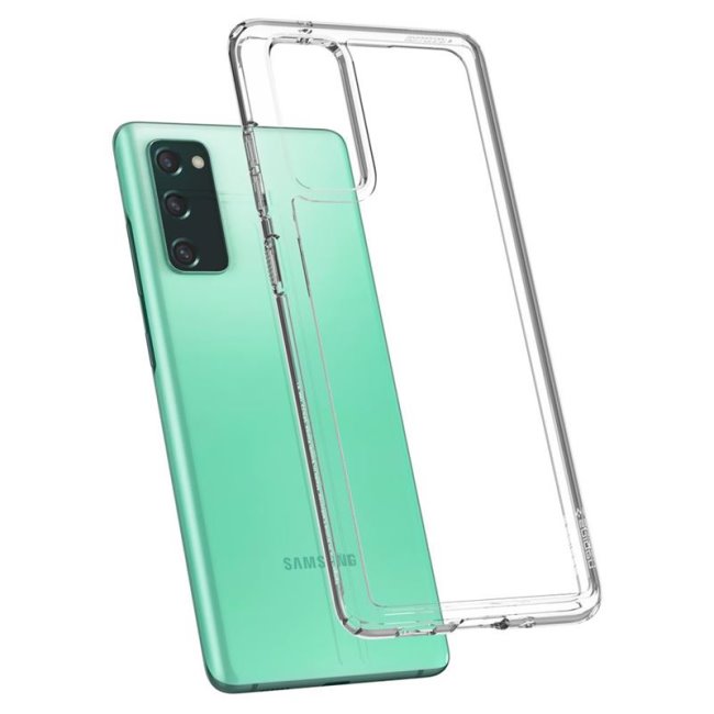 Zadný kryt Spigen Ultra Hybrid pre Samsung Galaxy S20 FE - G780F, transparentná