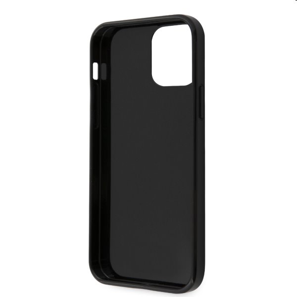 BMW Carbon & Alu Kryt pre iPhone 12/12 Pro, Black