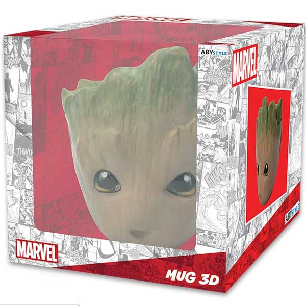 Šálka Groot 3D (Marvel)