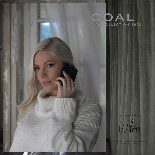 Wilma Coal – kryt pre Apple iPhone 12 Mini Wilma Coal – kryt pre Apple iPhone 12 Mini