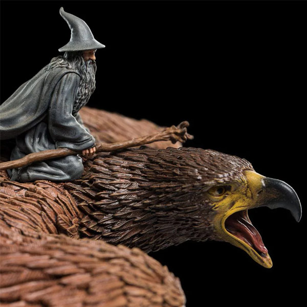 Gandalf on Gwaihir Miniature Figure Gandalf on Gwaihir Miniature Figure