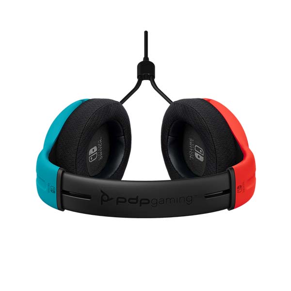 Káblový headset PDP LVL40 pre Nintendo Switch, modrá/červená Káblový headset PDP LVL40 pre Nintendo Switch, modrá/červená