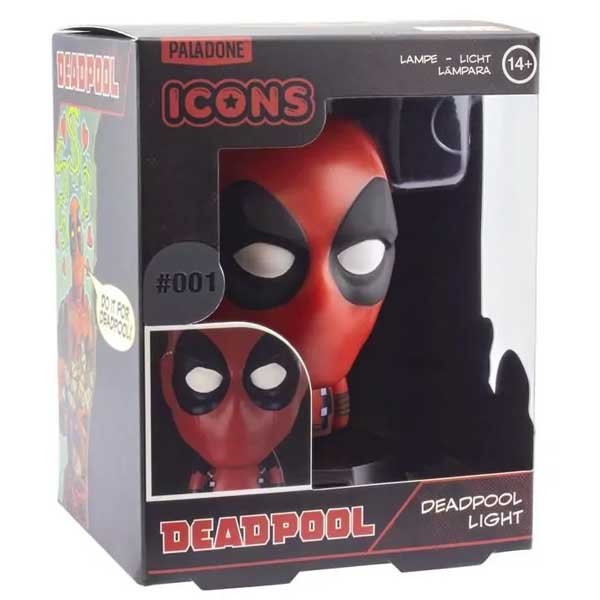 Lampa Icon Light Deadpool (Marvel)