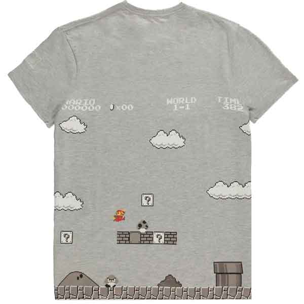 Tričko Nintendo 8Bit Super Mario Bros 2XL