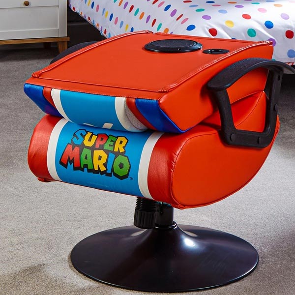 X Rocker - Nintendo herné kreslo Mario - audio