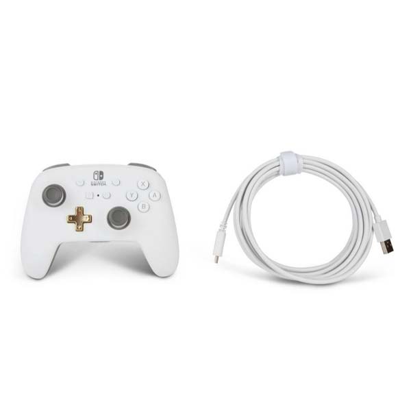 Bezdrôtový ovládač PowerA Enhanced pre Nintendo Switch, White