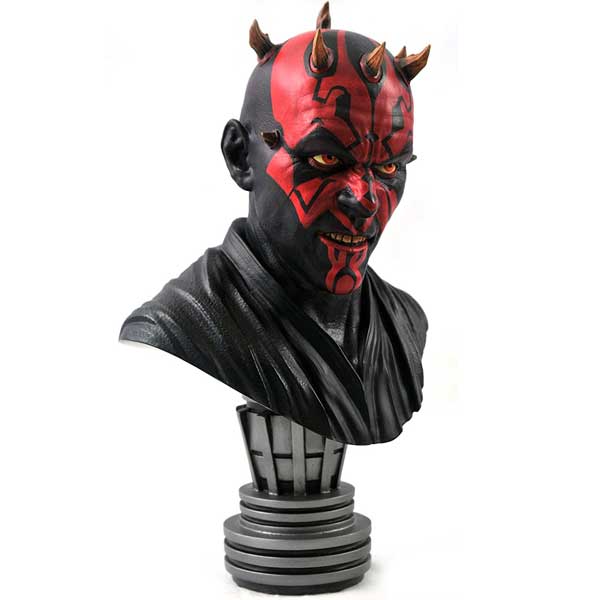 Busta Legends in 3D: Star Wars The Mandalorian Darth Maul 1/2 Scale Bust Busta Legends in 3D: Star Wars The Mandalorian Darth Maul 1/2 Scale Bust