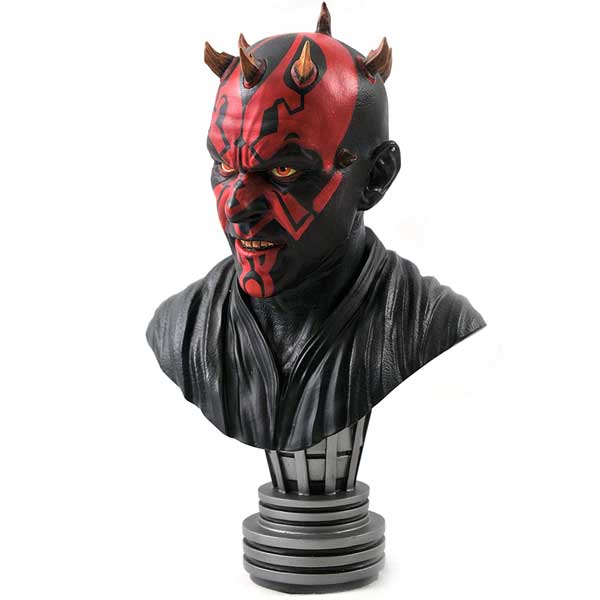 Busta Legends in 3D: Star Wars The Mandalorian Darth Maul 1/2 Scale Bust Busta Legends in 3D: Star Wars The Mandalorian Darth Maul 1/2 Scale Bust