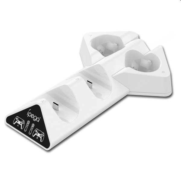 Duálna nabíjacia stanica iPega P5011 pre PS5 DualSense a Move Controller