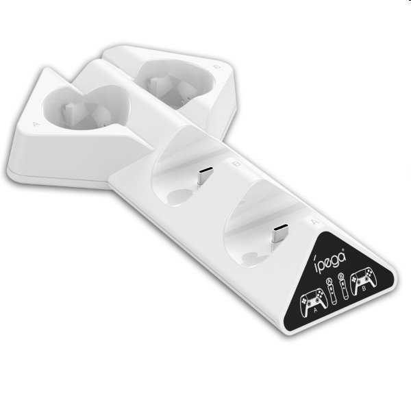 Duálna nabíjacia stanica iPega P5011 pre PS5 DualSense a Move Controller