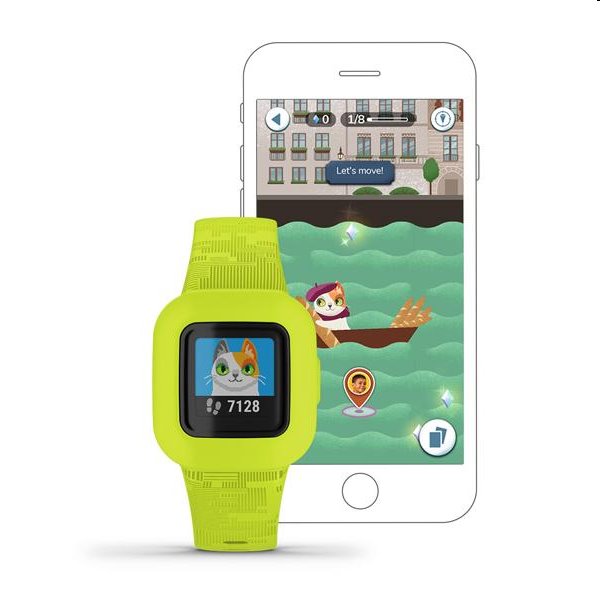 Garmin Vivofit jr. 3, detský smart náramok, zelený Garmin Vivofit jr. 3, detský smart náramok, zelený