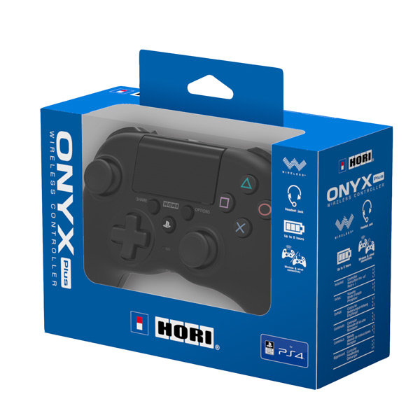 HORI ONYX Plus Wireless Controller for Playstation 4, black HORI ONYX Plus Wireless Controller for Playstation 4, black