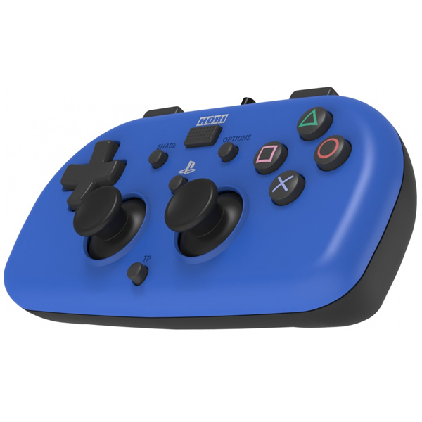 HORI Wired Mini Gamepad for Playstation 4, blue