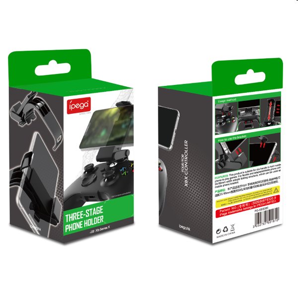 iPega XBS005 vysúvací držiak telefónu pre ovládač Xbox Series X/S Controller iPega XBS005 vysúvací držiak telefónu pre ovládač Xbox Series X/S Controller