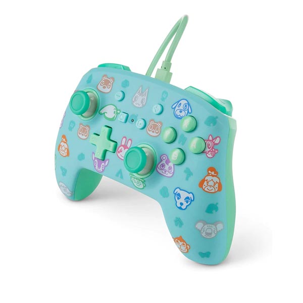 Káblový ovládač PowerA Enhanced pre Nintendo Switch, Animal Crossing New Horizons Káblový ovládač PowerA Enhanced pre Nintendo Switch, Animal Crossing New Horizons