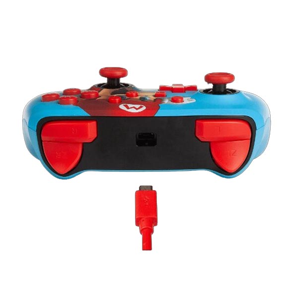 Káblový ovládač PowerA Enhanced pre Nintendo Switch, Mario Punch