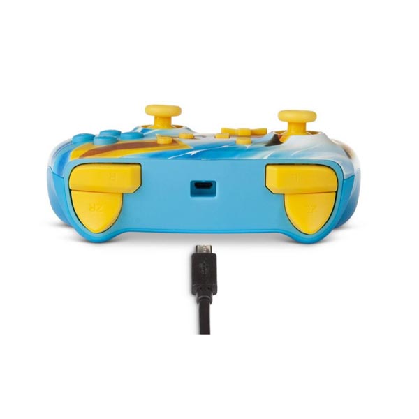 Káblový ovládač PowerA Enhanced pre Nintendo Switch, Pikachu Electric Fade